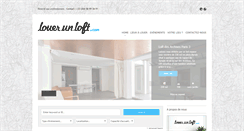 Desktop Screenshot of louerunloft.com